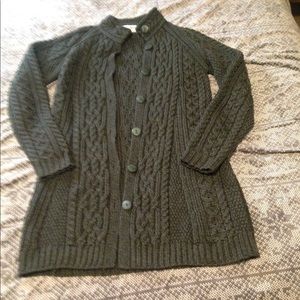 100% Merino Wool Aran Mor Sweater 🍀